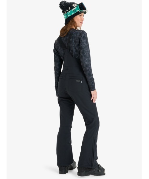 ROXY（ロキシー）の「SUMMIT BIB PT /ロキシースキニースキースノーボードビブパンツ（その他パンツ・レディース・ブラック/グリーン・SMALL/MEDIUM/LARGE）」の3枚目の写真