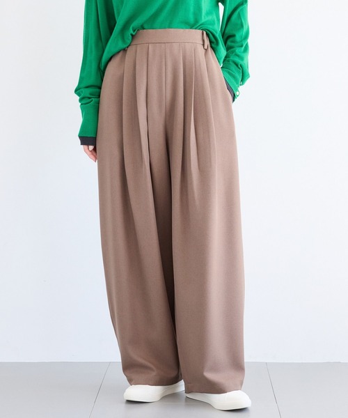 BARNYARDSTORM（バンヤードストーム）の「BARNYARDSTORM / タタックツイルパンツ（スラックス・レディース・モカ/チャコール/ブラック・S/M）」の12枚目の写真