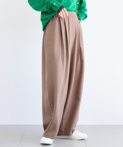 BARNYARDSTORM（バンヤードストーム）の「BARNYARDSTORM / タタックツイルパンツ（スラックス・レディース・モカ/チャコール/ブラック・S/M）」の13枚目の写真