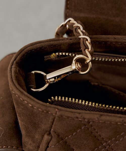 Chico(チコ)の「3wayサイドポケットキルティングバッグ(ボストンバッグ・レディース・ピンク/ブラック/アイボリー/ブラウン系その他3・FREE)」の12枚目の写真