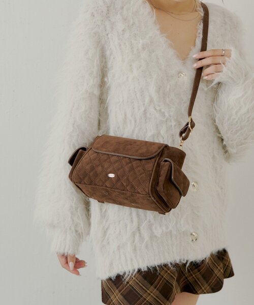 Chico(チコ)の「3wayサイドポケットキルティングバッグ(ボストンバッグ・レディース・ピンク/ブラック/アイボリー/ブラウン系その他3・FREE)」の14枚目の写真