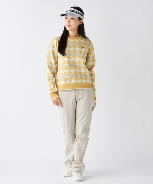 FILA GOLF(フィラゴルフ )の「【FILAGOLF/フィラゴルフ】レディース軽量ポリエステルニッ|ドロップショルダー&オーバーシルエット(ニット/セーター・レディース・グリーン/ネイビー/イエロー・LARGE/X-LARGE/MEDIUM)」の18枚目の写真
