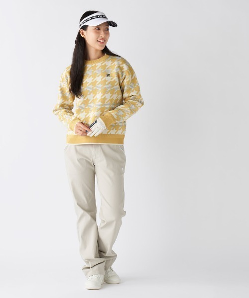 FILA GOLF(フィラゴルフ )の「【FILAGOLF/フィラゴルフ】レディース軽量ポリエステルニッ|ドロップショルダー&オーバーシルエット(ニット/セーター・レディース・グリーン/ネイビー/イエロー・LARGE/X-LARGE/MEDIUM)」の19枚目の写真