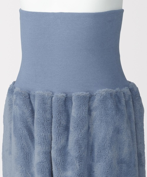 無印良品（ムジルシリョウヒン）の「キッズ　着る毛布　腹巻付き長袖パジャマ（ルームウェア/パジャマ・キッズ・ブルー系/ピンク/ブラウン系・120-130/140-150）」の18枚目の写真