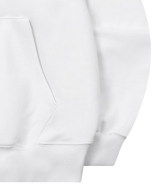 MUCENT(ムセント)の「◇MUCENT◇ブランド直輸入正規品/MUCENT アーク バック ロゴ フーディー MUCENT ARC BACK LOGO HOODIE(パーカー・レディース・ホワイト/ブラック/グレー・M/L)」の13枚目の写真