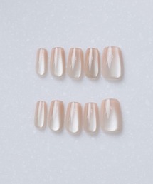 Vini（ヴィニ）の「ハイクオリティー ネイルチップ パーツなし　/水光ネイル/マグネットネイル/ジェルネイル（ネイルシール/ネイルチップ）」