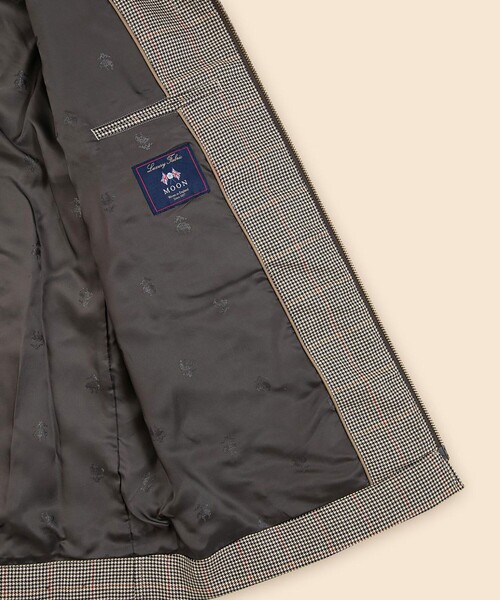 BROOKS BROTHERS(ブルックスブラザーズ)の「ウール ガンクラブチェック ジップブルゾン(ブルゾン・メンズ・ブラウン・LARGE/MEDIUM/SMALL/X-LARGE)」の6枚目の写真
