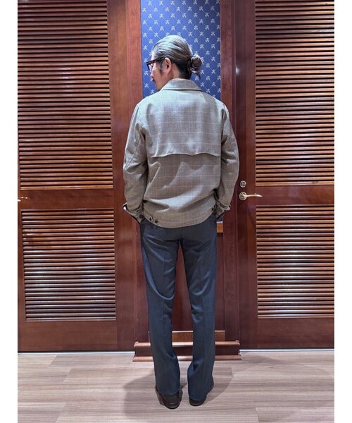 BROOKS BROTHERS(ブルックスブラザーズ)の「ウール ガンクラブチェック ジップブルゾン(ブルゾン・メンズ・ブラウン・LARGE/MEDIUM/SMALL/X-LARGE)」の10枚目の写真