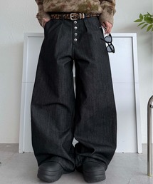 sedacle（セダクル）の「フロントタックリジットデニム（デニムパンツ・レディース）」