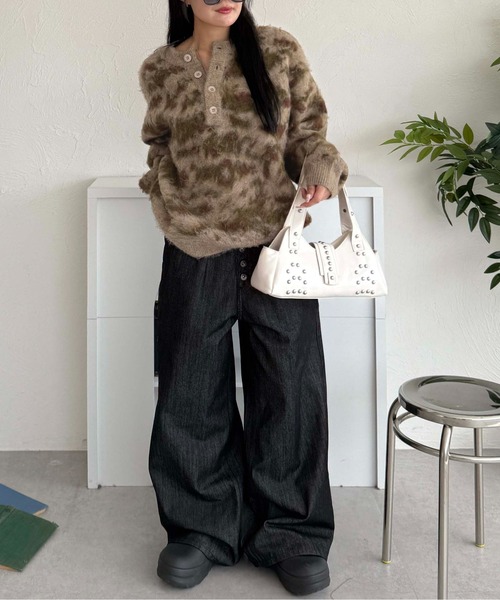 フロントタックリジットデニム（デニムパンツ）｜sedacle（セダクル