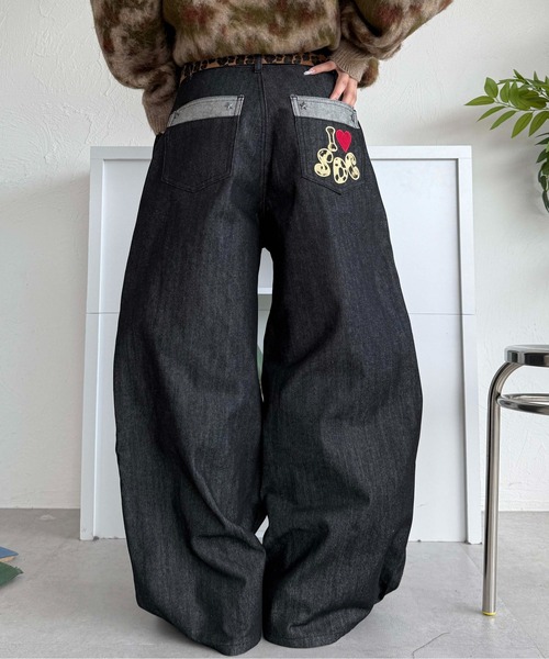 BELBET リジットデニム　ベルベット　黒ブラック Lサイズ 即完 PUBLIC TOKYO ジーンズ SHIOTA BASIC ベルテッドデニムパンツ メンズ