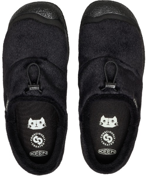 KEEN(キーン)の「HOWSER III SLIDE / ハウザー スリー スライド / メンズ スリッポン スニーカー(スリッポン・メンズ・ブラック・25cm/25.5cm/26cm/26.5cm/27cm/27.5cm/28cm/28.5cm/29cm)」の6枚目の写真