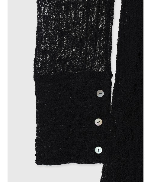 ウールレースポロニットワンピース（ワンピース）｜anuans（ア