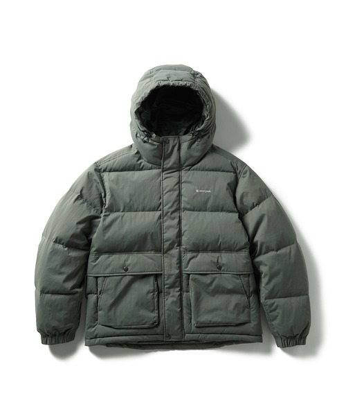 Snow Peak（スノーピーク）の「Snow Peak / Everyday Down Jacket  エブリデイ ダウンジャケット（ダウンジャケット/コート・メンズ・チャコール/ライトグリーン/ブラック・S/M/L/XL/1）」の20枚目の写真