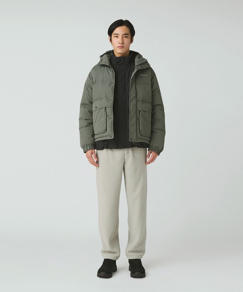 Snow Peak（スノーピーク）の「Snow Peak / Everyday Down Jacket  エブリデイ ダウンジャケット（ダウンジャケット/コート・メンズ・チャコール/ライトグリーン/ブラック・S/M/L/XL/1）」の8枚目の写真