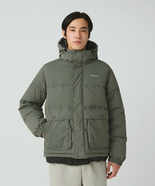 Snow Peak（スノーピーク）の「Snow Peak / Everyday Down Jacket  エブリデイ ダウンジャケット（ダウンジャケット/コート・メンズ・チャコール/ライトグリーン/ブラック・S/M/L/XL/1）」の10枚目の写真
