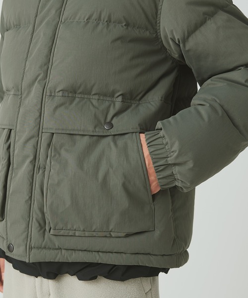 Snow Peak（スノーピーク）の「Snow Peak / Everyday Down Jacket  エブリデイ ダウンジャケット（ダウンジャケット/コート・メンズ・チャコール/ライトグリーン/ブラック・S/M/L/XL/1）」の15枚目の写真