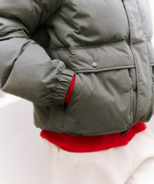 Snow Peak（スノーピーク）の「Snow Peak / Everyday Down Jacket  エブリデイ ダウンジャケット（ダウンジャケット/コート・メンズ・チャコール/ライトグリーン/ブラック・S/M/L/XL/1）」の20枚目の写真