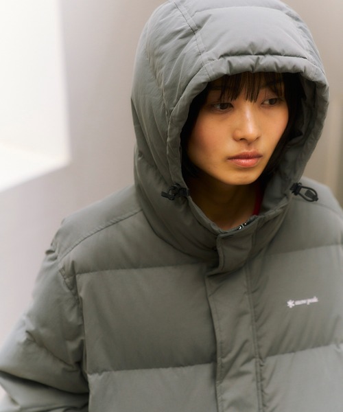 Snow Peak（スノーピーク）の「Snow Peak / Everyday Down Jacket  エブリデイ ダウンジャケット（ダウンジャケット/コート・メンズ・チャコール/ライトグリーン/ブラック・S/M/L/XL/1）」の16枚目の写真