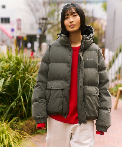 Snow Peak（スノーピーク）の「Snow Peak / Everyday Down Jacket  エブリデイ ダウンジャケット（ダウンジャケット/コート・メンズ・チャコール/ライトグリーン/ブラック・S/M/L/XL/1）」の22枚目の写真