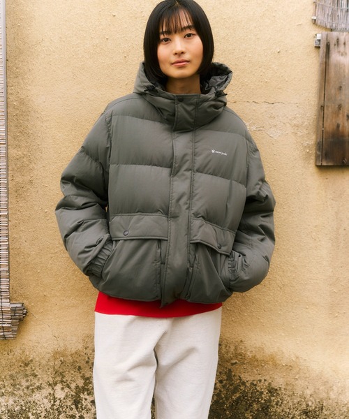 Snow Peak（スノーピーク）の「Snow Peak / Everyday Down Jacket  エブリデイ ダウンジャケット（ダウンジャケット/コート・メンズ・チャコール/ライトグリーン/ブラック・S/M/L/XL/1）」の11枚目の写真