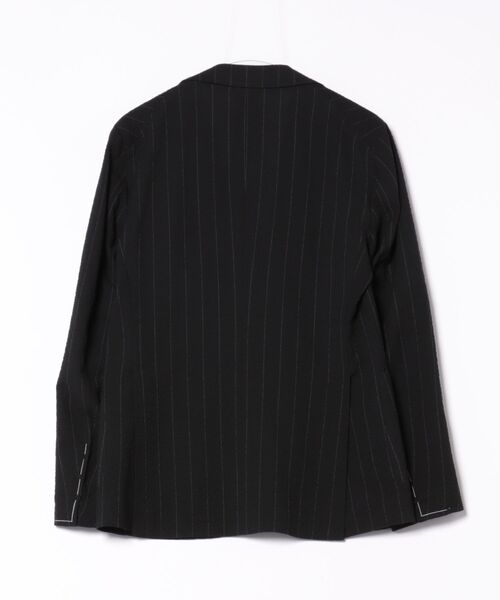 DESIGNWORKS（デザインワークス）の「【TAGLIATORE/タリアトーレ】 ストライプジャケット　A-DAKAR22k 120134（テーラードジャケット・メンズ・グレー/ブラック・46）」の3枚目の写真
