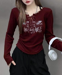 SpRay（スプレイ）の「イーグルプリントスピンドルロンT（Tシャツ/カットソー）」