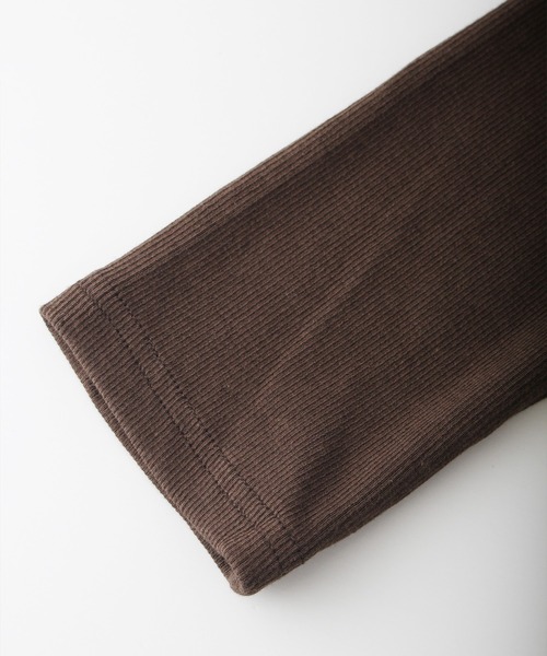 SpRay（スプレイ）の「イーグルプリントスピンドルロンT（Tシャツ/カットソー・レディース・アイボリー/ブラウン/カーキ/ライトベージュ/ブラック/ボルドー/ホワイト・FREE）」の20枚目の写真