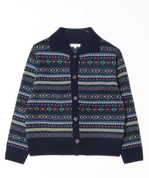 ラグスマクレガー　アーガイル柄　ニットカーディガン RAGS McGREGOR アーガイルカーディガン RAGS McGREGOR カーディガン