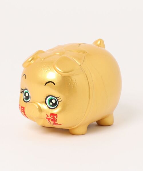 カヤ】金の豚貯金箱 大（インテリア雑貨）｜カヤ（カヤ）の