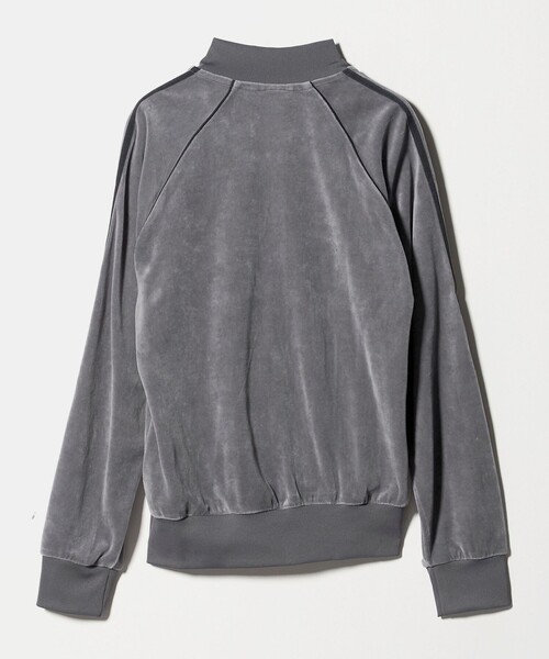 adidas Originals（アディダスオリジナルス）の「＜adidas Originals＞ベロア トラックトップ（ジャージ・レディース・ダークグレー/ブラック・M）」の17枚目の写真