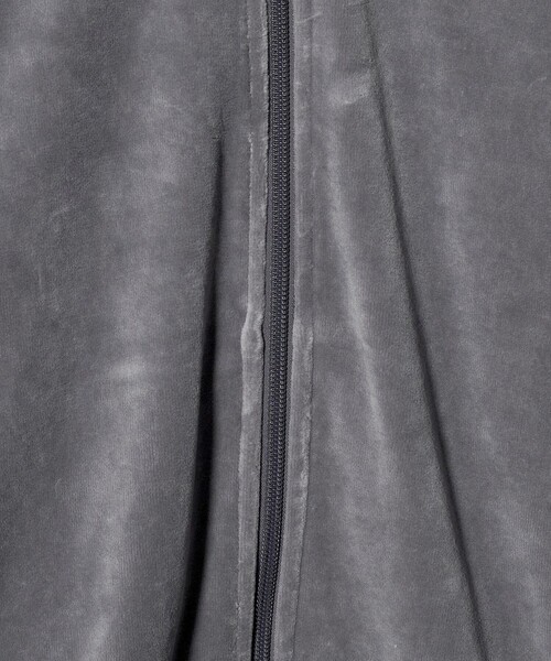 adidas Originals（アディダスオリジナルス）の「＜adidas Originals＞ベロア トラックトップ（ジャージ・レディース・ダークグレー/ブラック・M）」の10枚目の写真