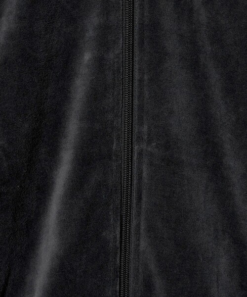 adidas Originals（アディダスオリジナルス）の「＜adidas Originals＞ベロア トラックトップ（ジャージ・レディース・ダークグレー/ブラック・M）」の5枚目の写真