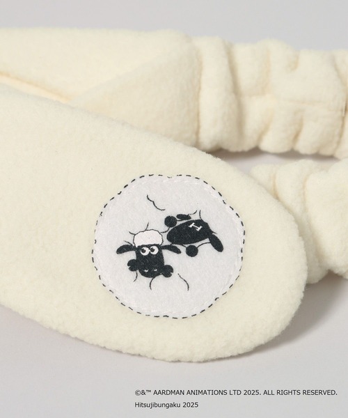 A part by(アパートバイ)の「【羊文学×ひつじのショーン】ヒツジコラボヘアバンド(ヘアバンド・レディース・アイボリー/チャコールグレー・FREE)」の7枚目の写真