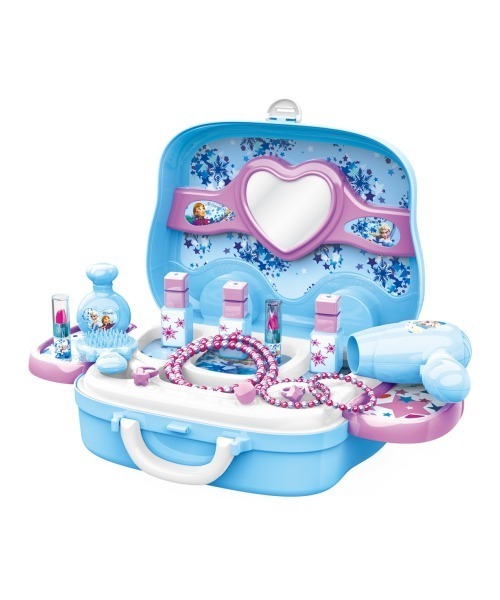 Disney（ディズニー）の「<アナと雪の女王> ポータブルバッグ入りビューティーセット（おもちゃ・キッズ・マルチ・FREE）」の2枚目の写真
