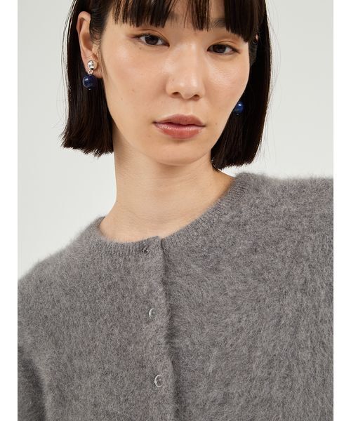 emmi（エミ）の「フォックスカシミヤニットカーディガン（カーディガン/ボレロ・レディース・レッド/グレー/ブルー・F）」の7枚目の写真