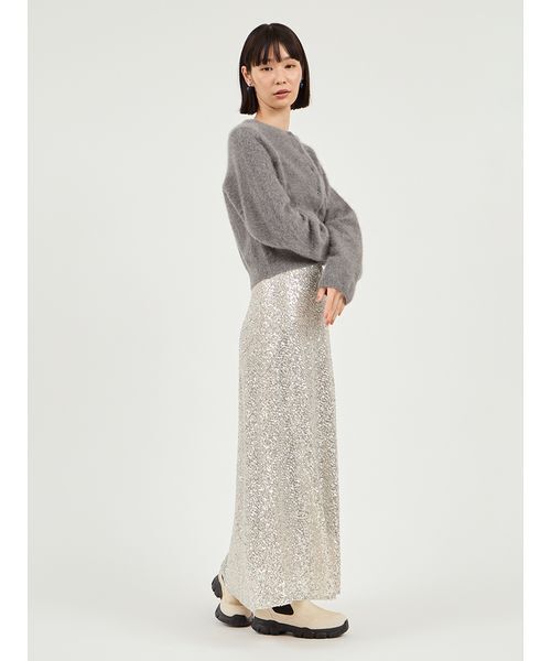 emmi（エミ）の「フォックスカシミヤニットカーディガン（カーディガン/ボレロ・レディース・レッド/グレー/ブルー・F）」の16枚目の写真