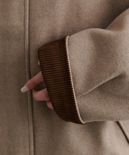 ユニセックス】中空糸衿配色ジャケット（ブルゾン）｜DISCOAT（ディス