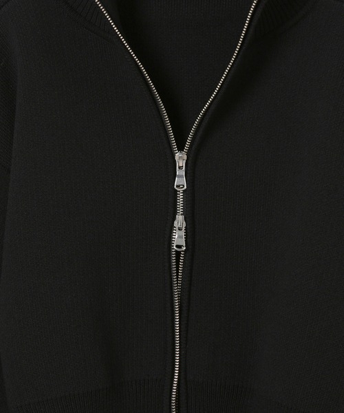 セール】【WEB限定】ショートジャカードドライバーズニット