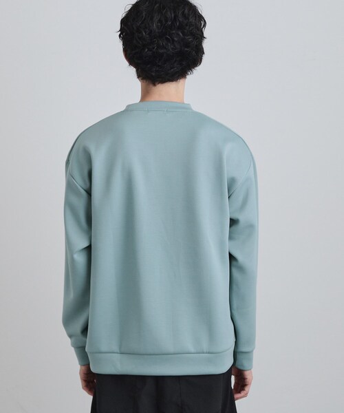 tk.TAKEO KIKUCHI（ティーケータケオキクチ）の「ピープル刺繍スウェット（スウェット・メンズ・ホワイト/ライトグリーン/ブラック・02/03/04）」の18枚目の写真