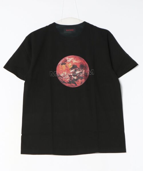 ARCHIVER(アーカイバ)の「【RES】MAYHEM/graphic T(Tシャツ/カットソー・メンズ・ブラック・LARGE/MEDIUM)」の1枚目の写真