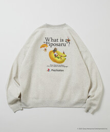 FREAK'S STORE(フリークスストア)の限定展開 ビッグシルエット バックプリント クルーネック スウェット / PlayStation サルゲッチュ(スウェット)