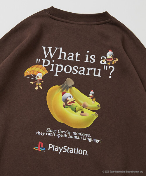 FREAK'S STORE(フリークスストア)の「限定展開 ビッグシルエット バックプリント クルーネック スウェット / PlayStation サルゲッチュ(スウェット・メンズ・チャコールグレー/グレー/ブラウン/ネイビー・SMALL/MEDIUM/LARGE)」の17枚目の写真