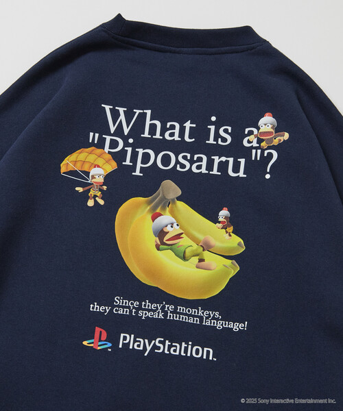 FREAK'S STORE(フリークスストア)の「限定展開 ビッグシルエット バックプリント クルーネック スウェット / PlayStation サルゲッチュ(スウェット・メンズ・チャコールグレー/グレー/ブラウン/ネイビー・SMALL/MEDIUM/LARGE)」の10枚目の写真