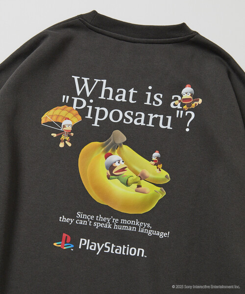 FREAK'S STORE(フリークスストア)の「限定展開 ビッグシルエット バックプリント クルーネック スウェット / PlayStation サルゲッチュ(スウェット・メンズ・チャコールグレー/グレー/ブラウン/ネイビー・SMALL/MEDIUM/LARGE)」の15枚目の写真