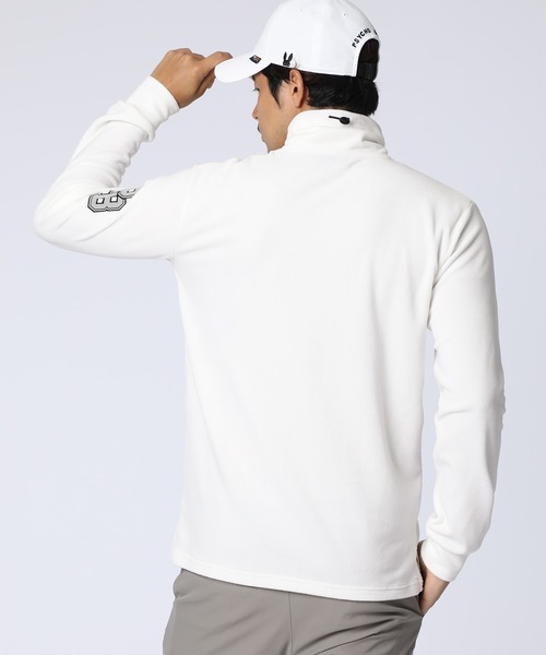 Psycho Bunny（サイコバニー）の「[GOLF]アウトラインロゴ タートルネックロングスリーブＴシャツ（Tシャツ/カットソー・メンズ・ブラック/ライトグレー/ホワイト/オレンジ・MEDIUM/LARGE/X-LARGE）」の9枚目の写真