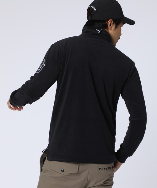 Psycho Bunny（サイコバニー）の「[GOLF]アウトラインロゴ タートルネックロングスリーブＴシャツ（Tシャツ/カットソー・メンズ・ブラック/ライトグレー/ホワイト/オレンジ・MEDIUM/LARGE/X-LARGE）」の14枚目の写真