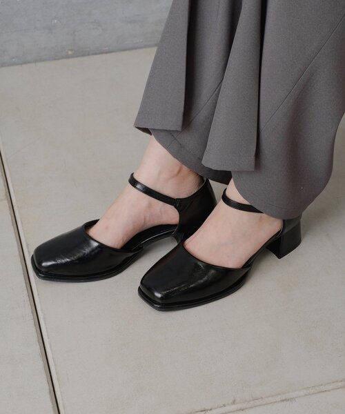 Kastane（カスタネ）の「【オケージョン対応】スクエアストラップパンプス（パンプス・レディース・ブラウン/ブラック・38/39/36/37）」の14枚目の写真