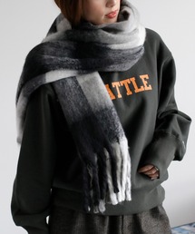 cepo | バルキーチェックマフラー(マフラー)