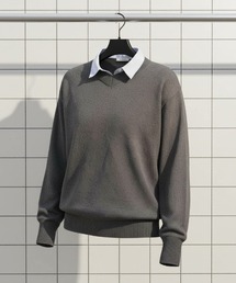 INTER FACTORY | kurumi フィンガーホール Vネックニット(ニット/セーター)